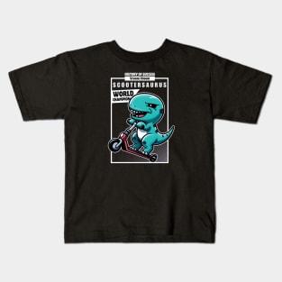 Scootersaurus Kids T-Shirt